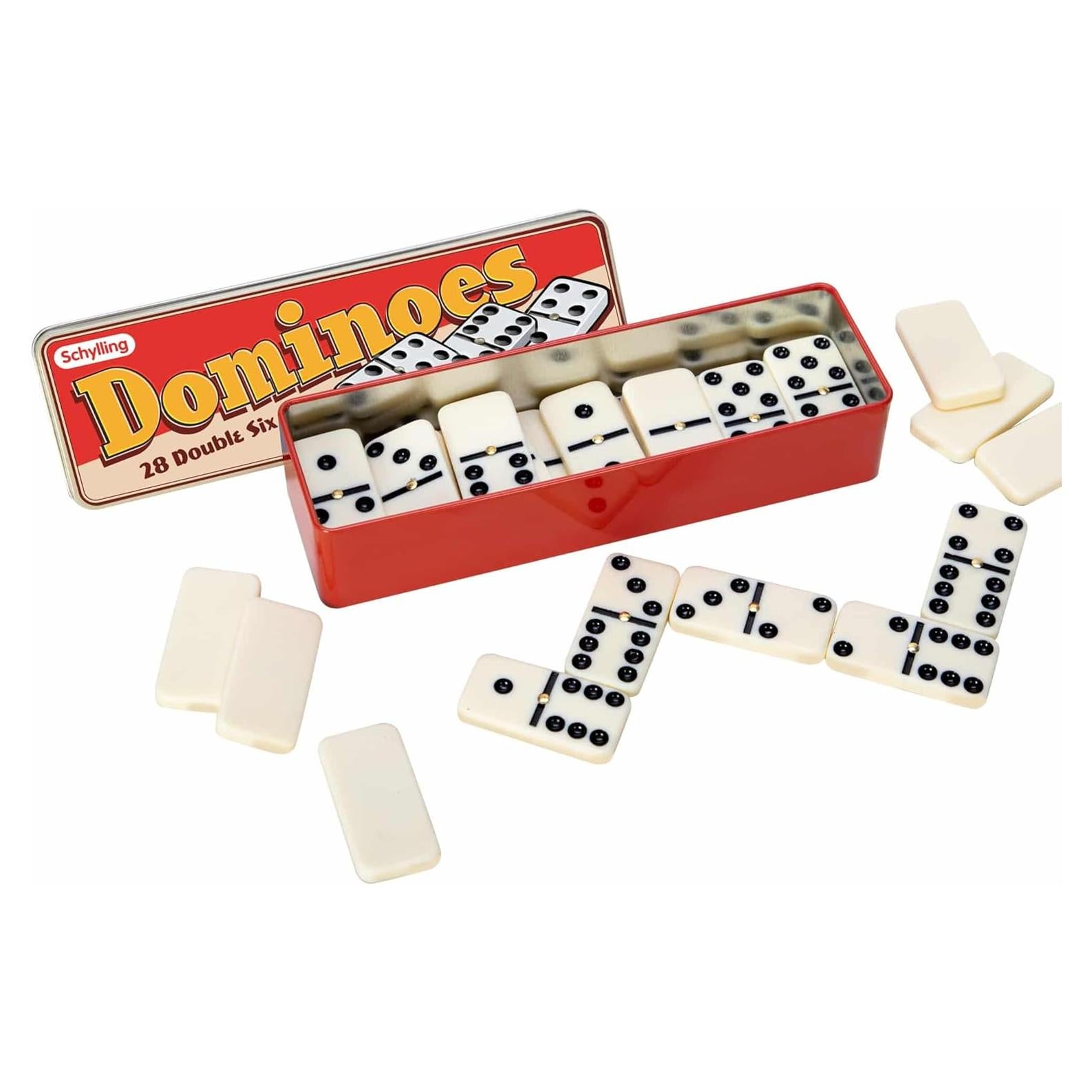 Juego de Dominó Doble Seis Schylling - 28 Piezas