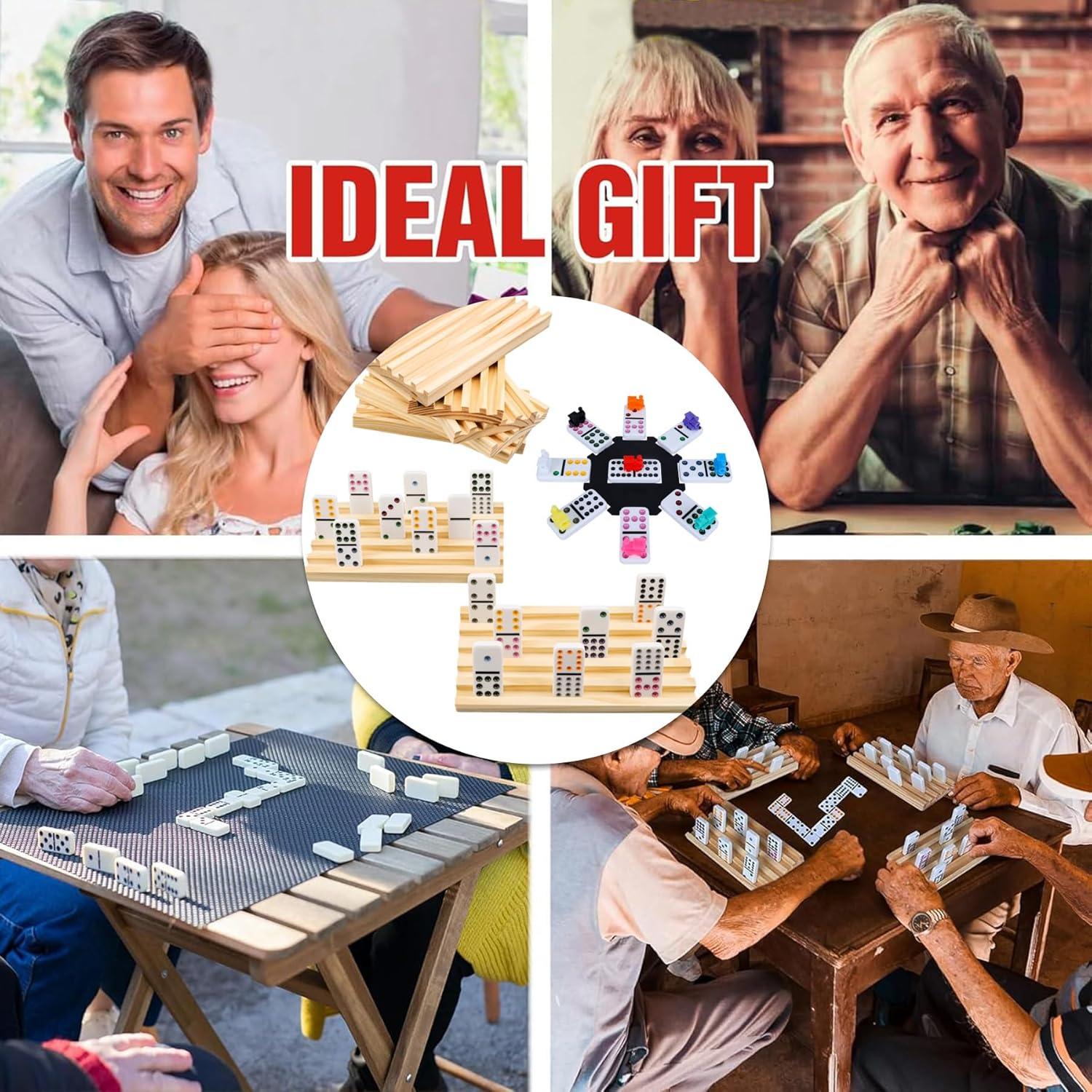 Juego de Dominó Mexicano Doble 12 Offelec con 91 Fichas