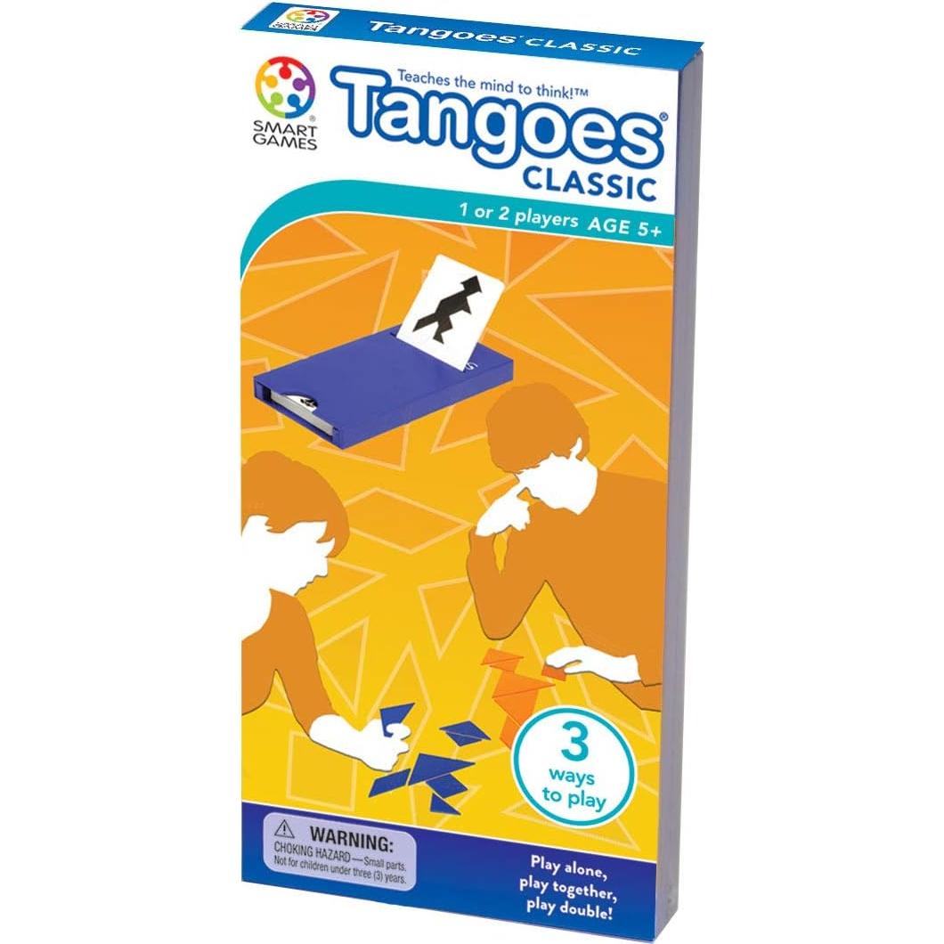 Juego de Tangram Clásico de Viaje Tangoes con 54 Desafíos