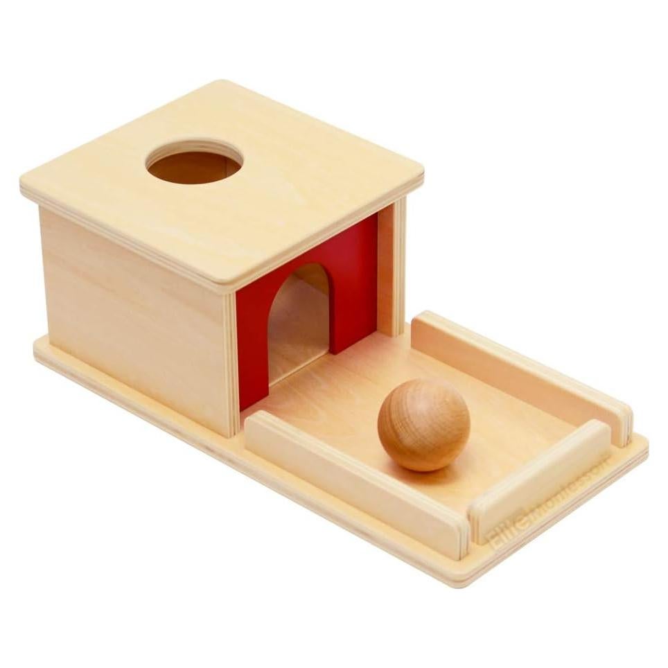 Caja de Permanencia de Objetos Elite Montessori con Bandeja