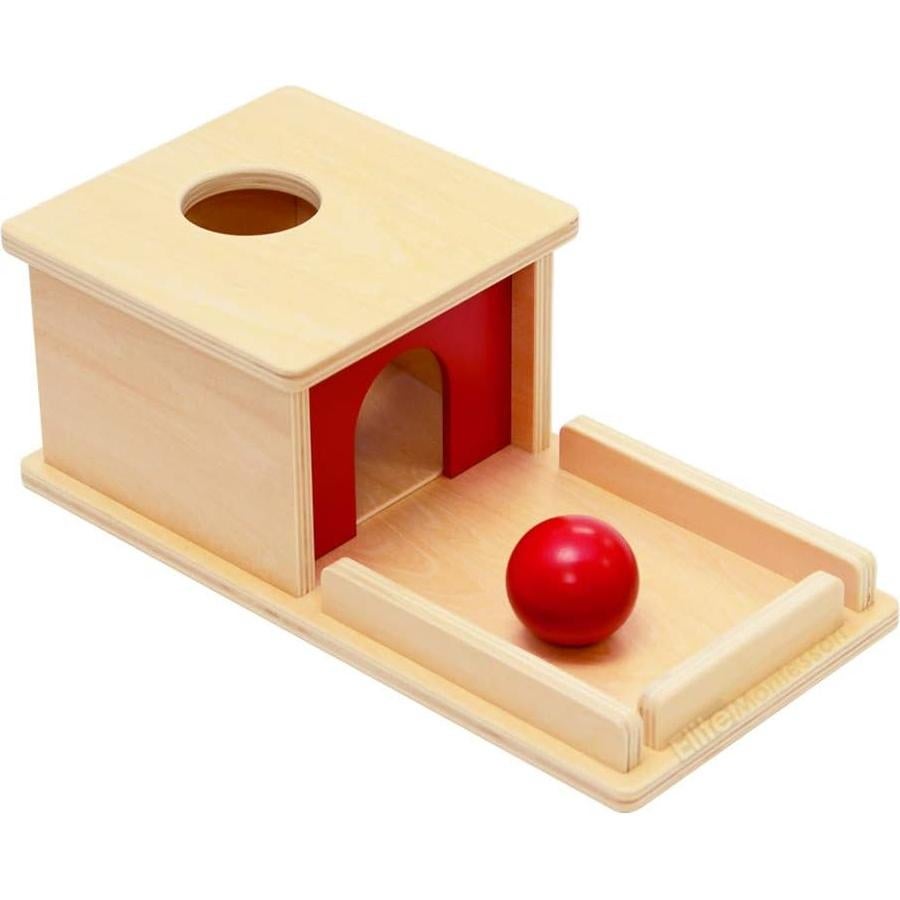 Caja de Permanencia de Objetos Elite Montessori con Bandeja