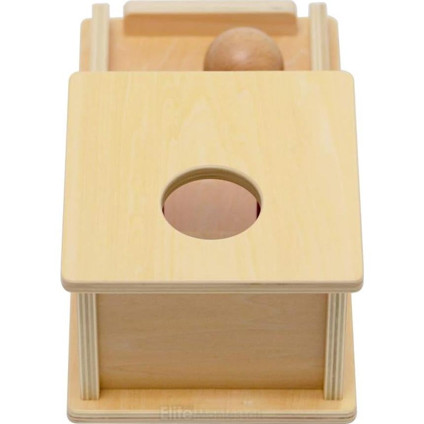 Caja de Permanencia de Objetos Elite Montessori con Bandeja