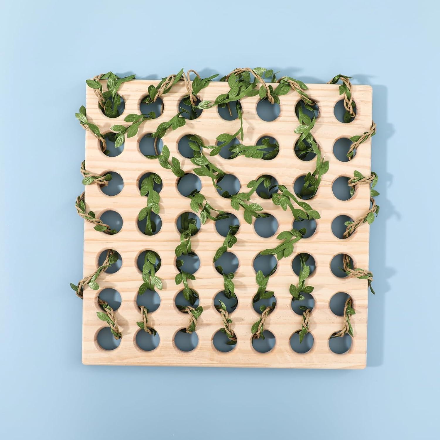 Juguete de Enhebrar de Madera COTTOVE 29x29 cm Arcoíris