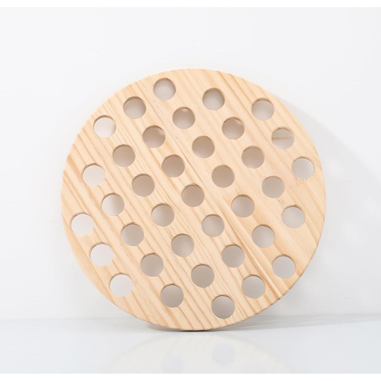 Juguete de Enhebrar de Madera COTTOVE 29x29 cm Arcoíris