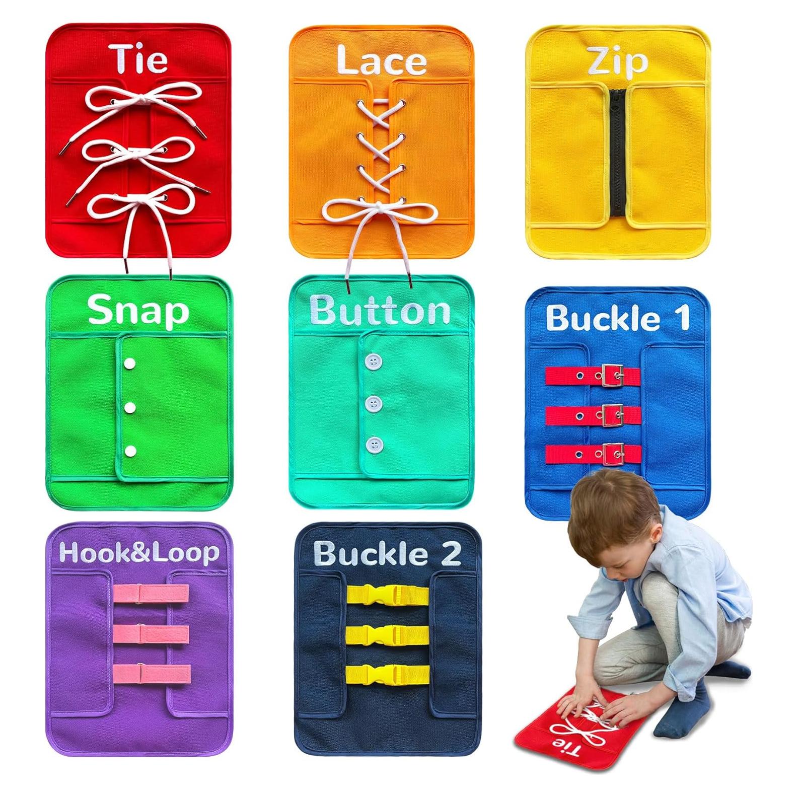 Juguete Montessori de Motricidad Fina Creatoy 24.6x18.3cm