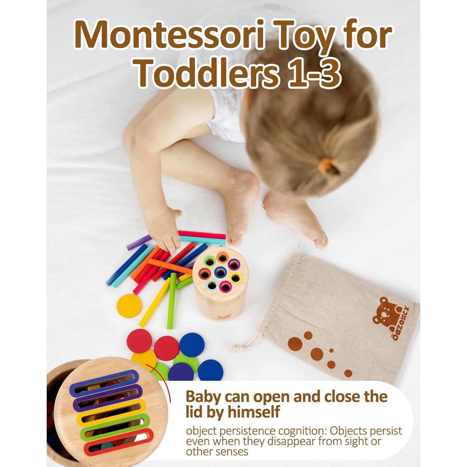 Juguete de Clasificación de Colores de Madera Create MZBT01