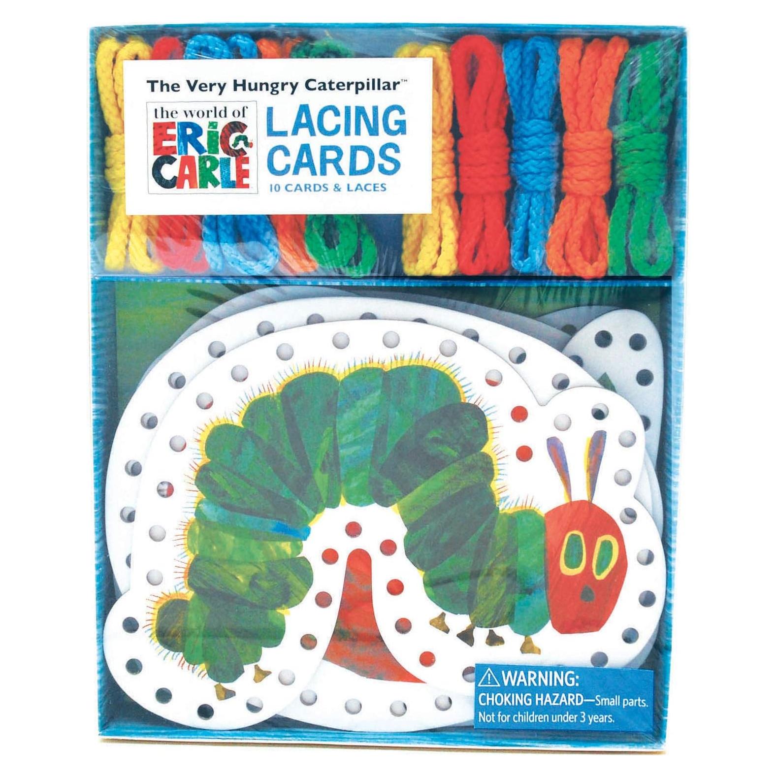 Tarjetas de Enhebrar La Oruga Muy Hambrienta Eric Carle