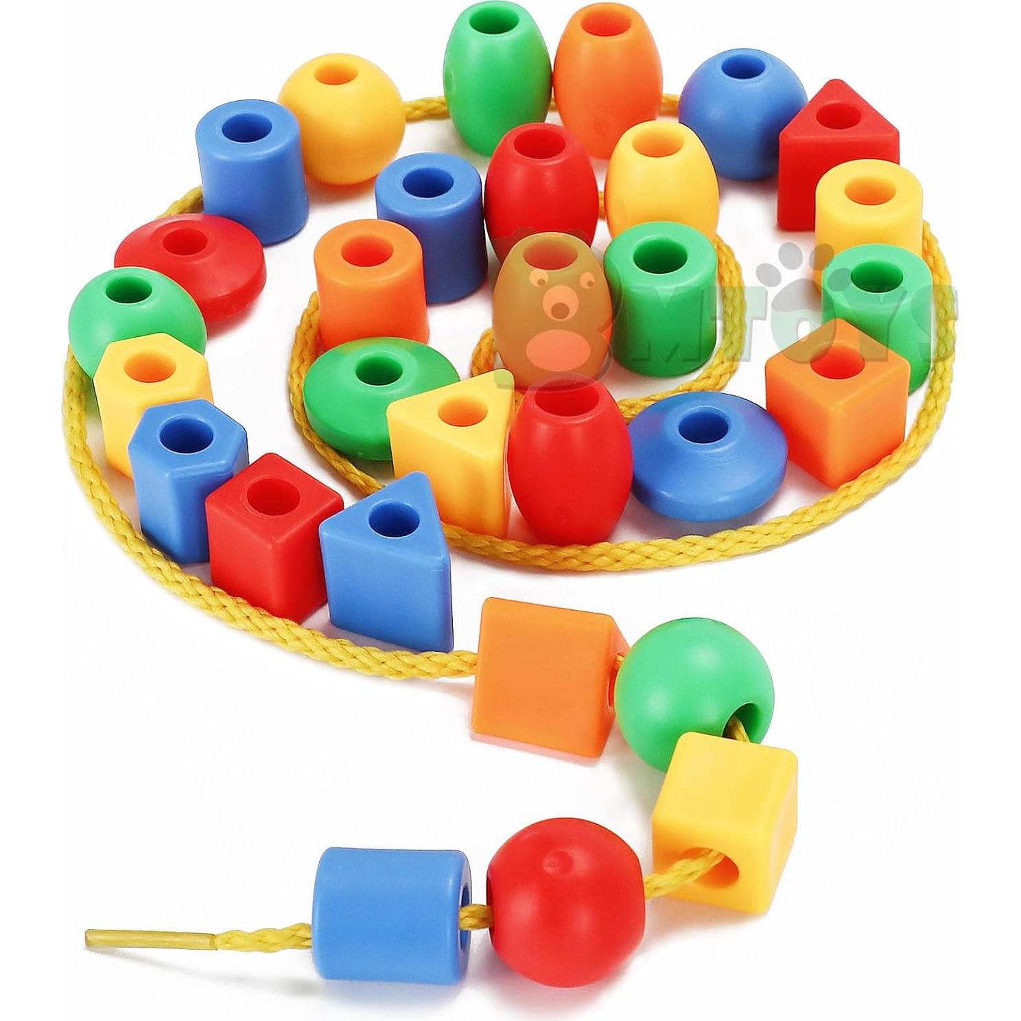 Cuentas de Enhebrar para Niños BMTOYS - 70 Piezas Coloridas