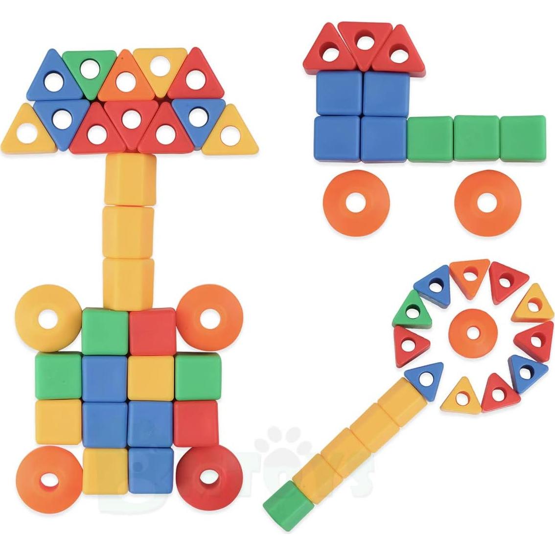 Cuentas de Enhebrar para Niños BMTOYS - 70 Piezas Coloridas