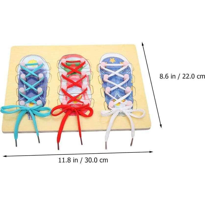 Kit de Enseñanza para Atar Zapatos Toyvian - Juguete Educativo