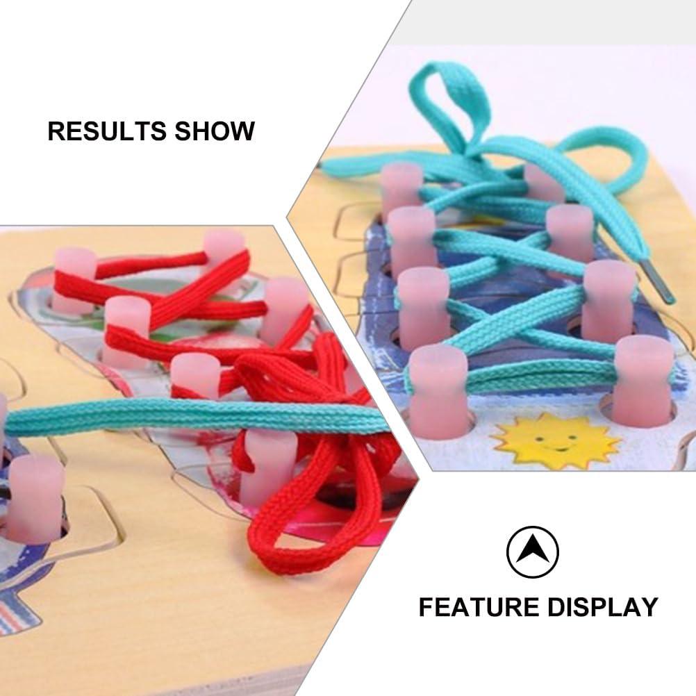 Kit de Enseñanza para Atar Zapatos Toyvian - Juguete Educativo