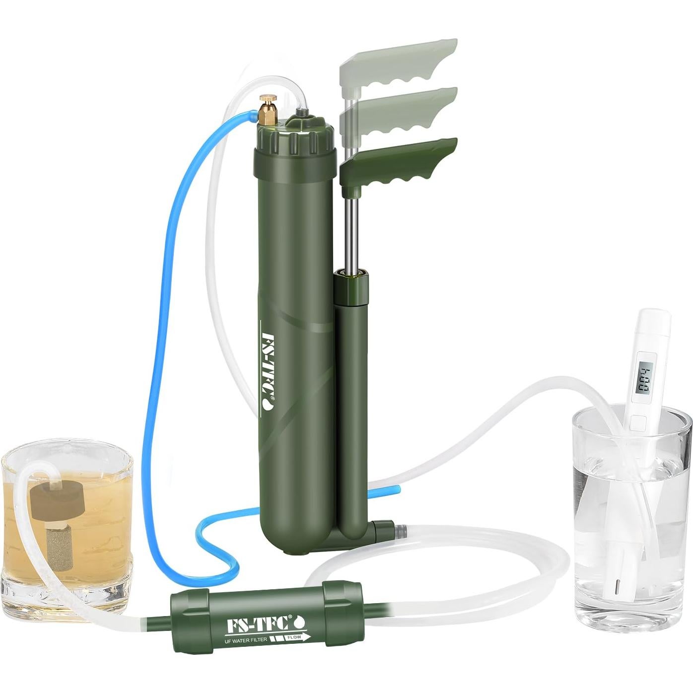 Filtro de Agua Portátil FS-TFC Ósmosis Inversa 0.0001 Micrones