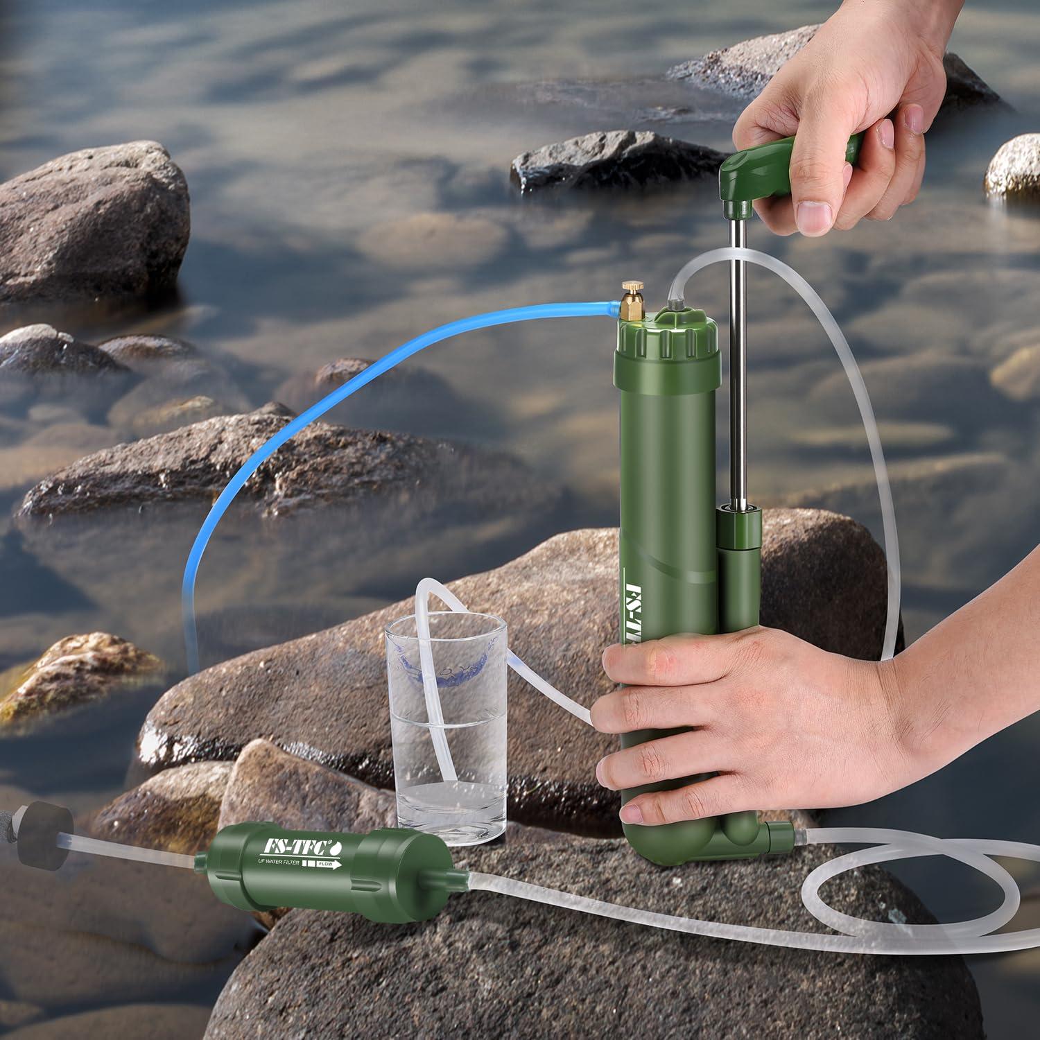 Filtro de Agua Portátil FS-TFC Ósmosis Inversa 0.0001 Micrones