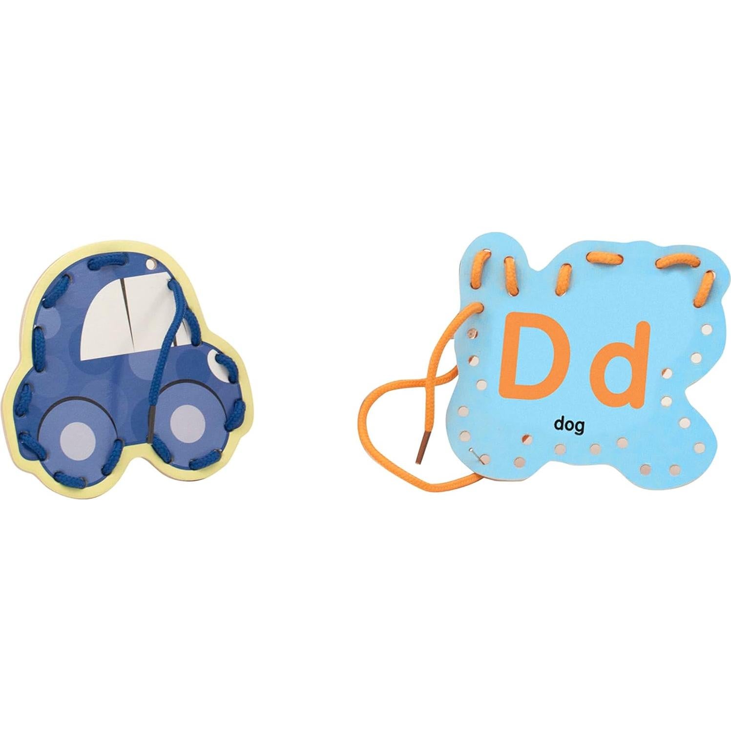 Tarjetas de Enhebrado de Letras Melissa & Doug - 26 Piezas