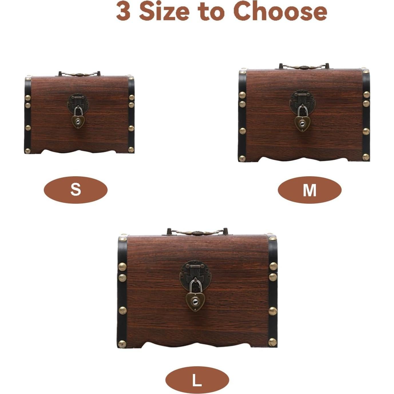 Banca de Cerdo de Madera Ragyzity con Cerradura 19x15x15 cm