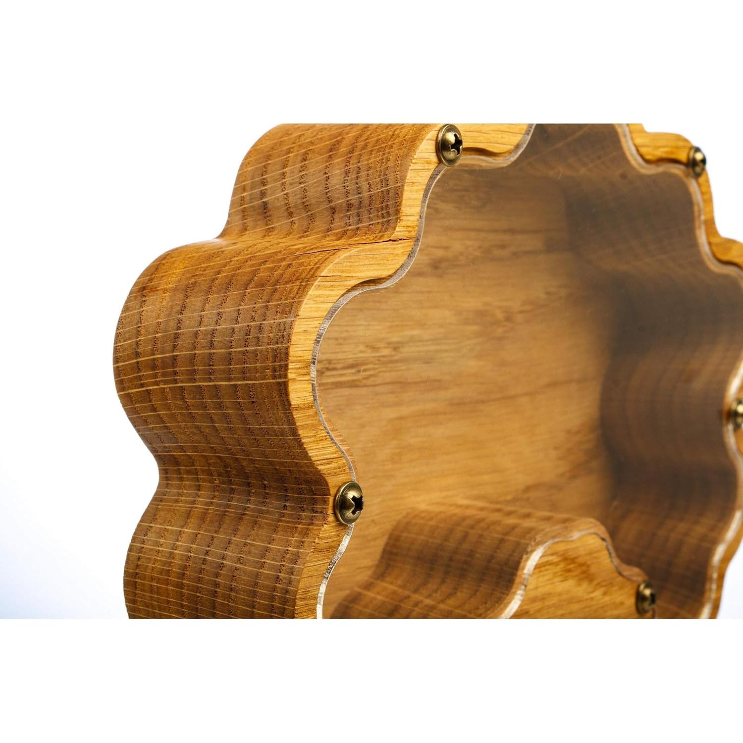 Hucha de Madera de Roble Personalizada WOODPRESENTS - 3 Tamaños