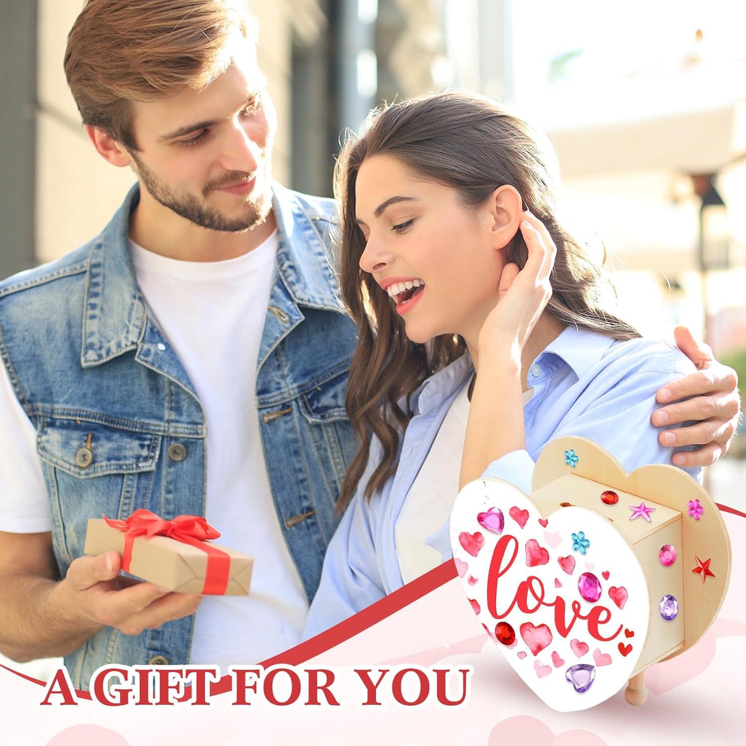 Kit de Manualidades Tioncy 24 Pcs Bancos de Ahorro Corazón