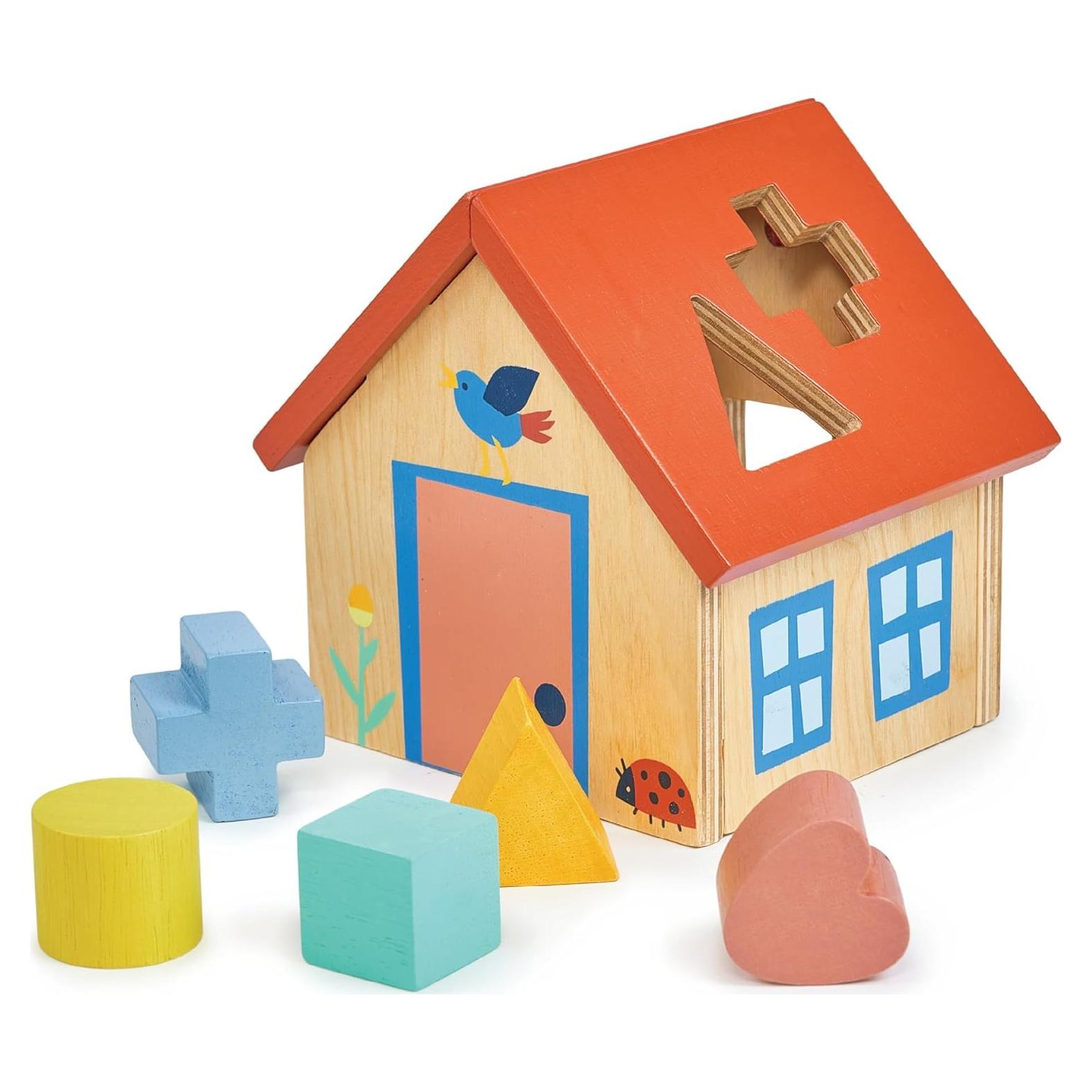 Casa Clasificadora de Formas Mentari - Juguete Educativo 12m+