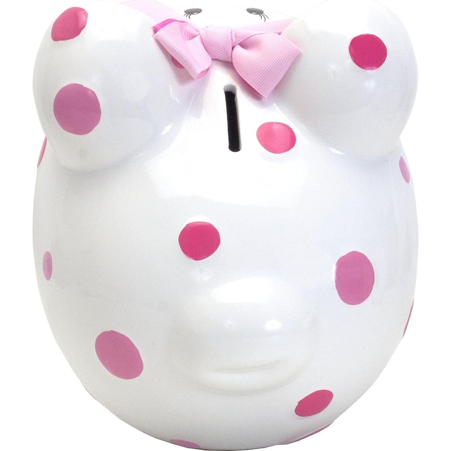 Hucha de Cerámica Rosa Child to Cherish 20.32x17.78 cm