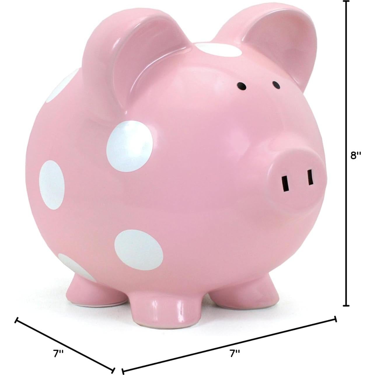 Hucha de Cerámica Rosa Child to Cherish 20.32x17.78cm