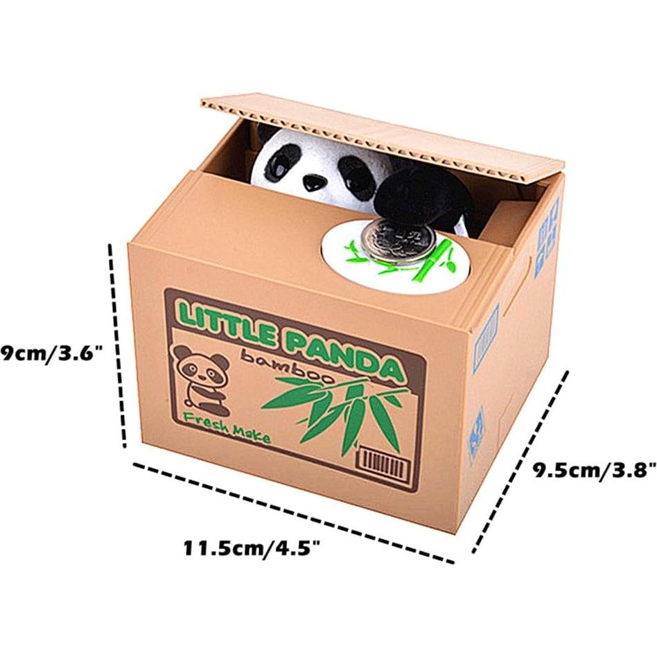 Alcancía Electrónica Panda Alimitopia - Caja de Ahorro Infantil