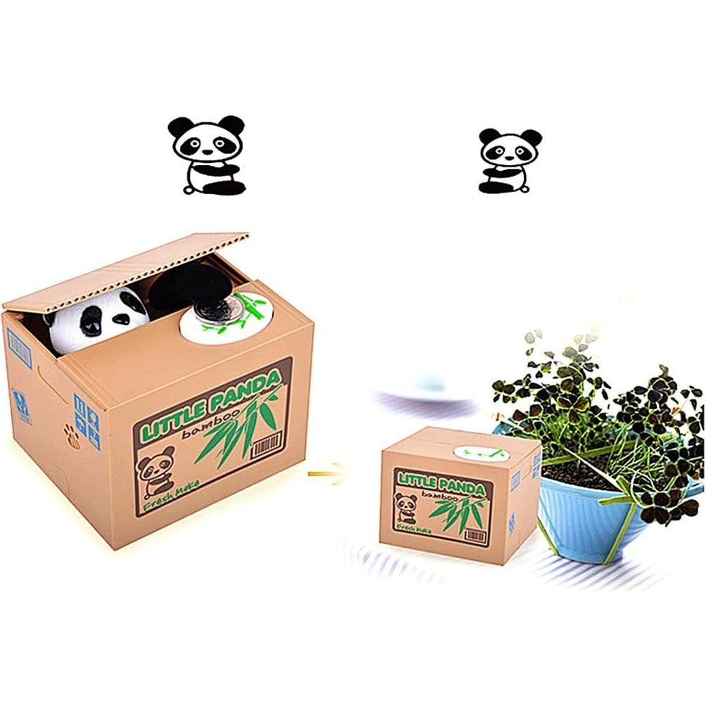 Alcancía Electrónica Panda Alimitopia - Caja de Ahorro Infantil