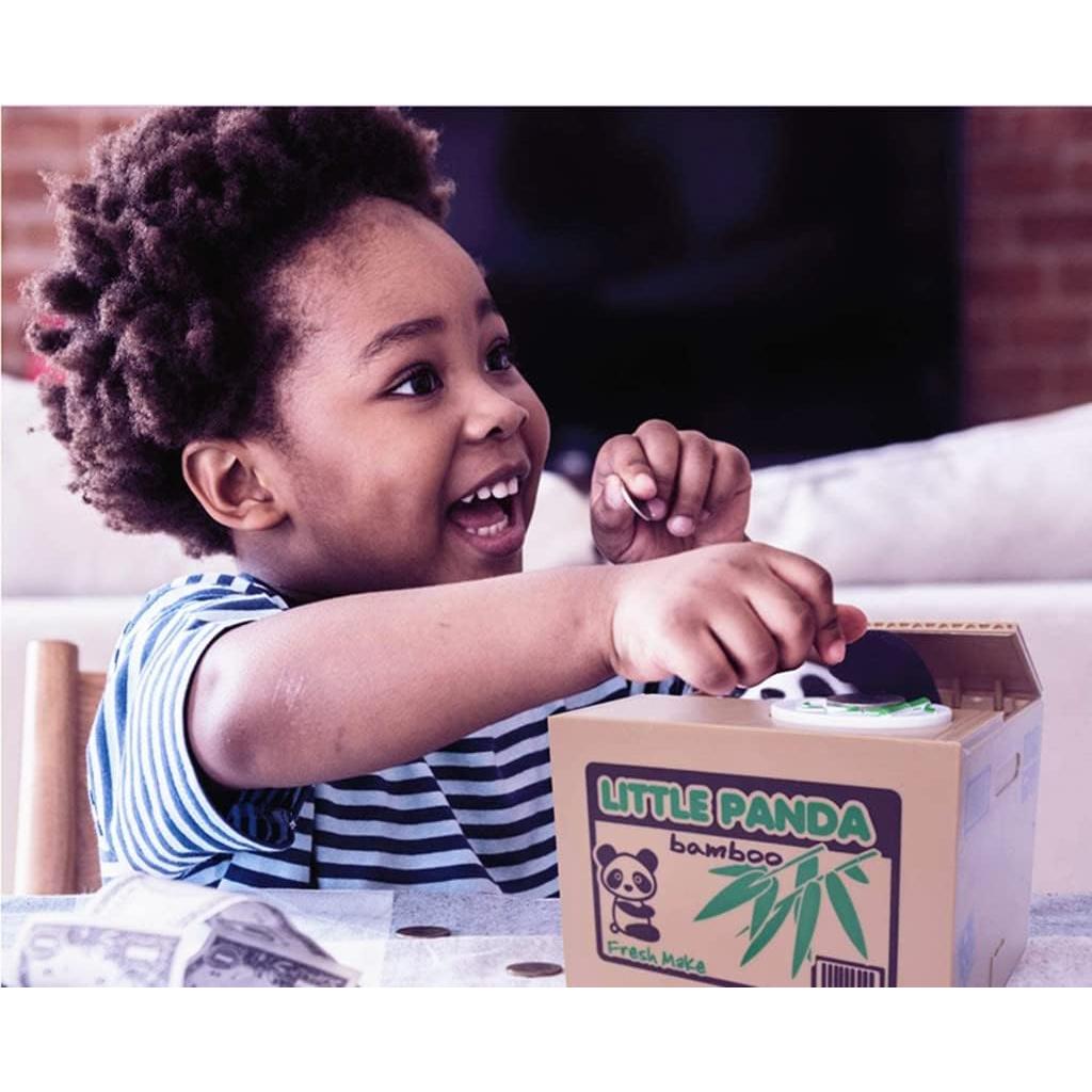 Alcancía Electrónica Panda Alimitopia - Caja de Ahorro Infantil