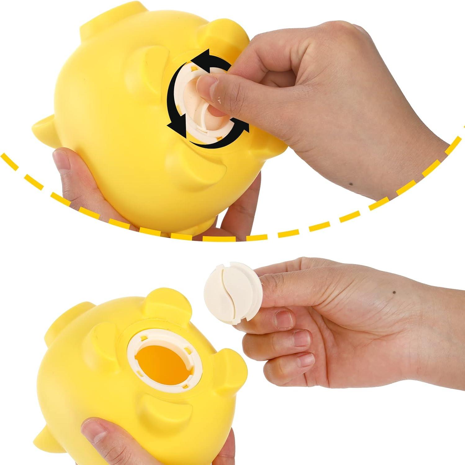 Alcancías de Plástico en Forma de Cerdo ZEAYEA - 4 Piezas