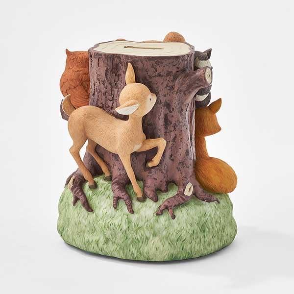 Banco de Monedas Personalizado Animales del Bosque 14cm