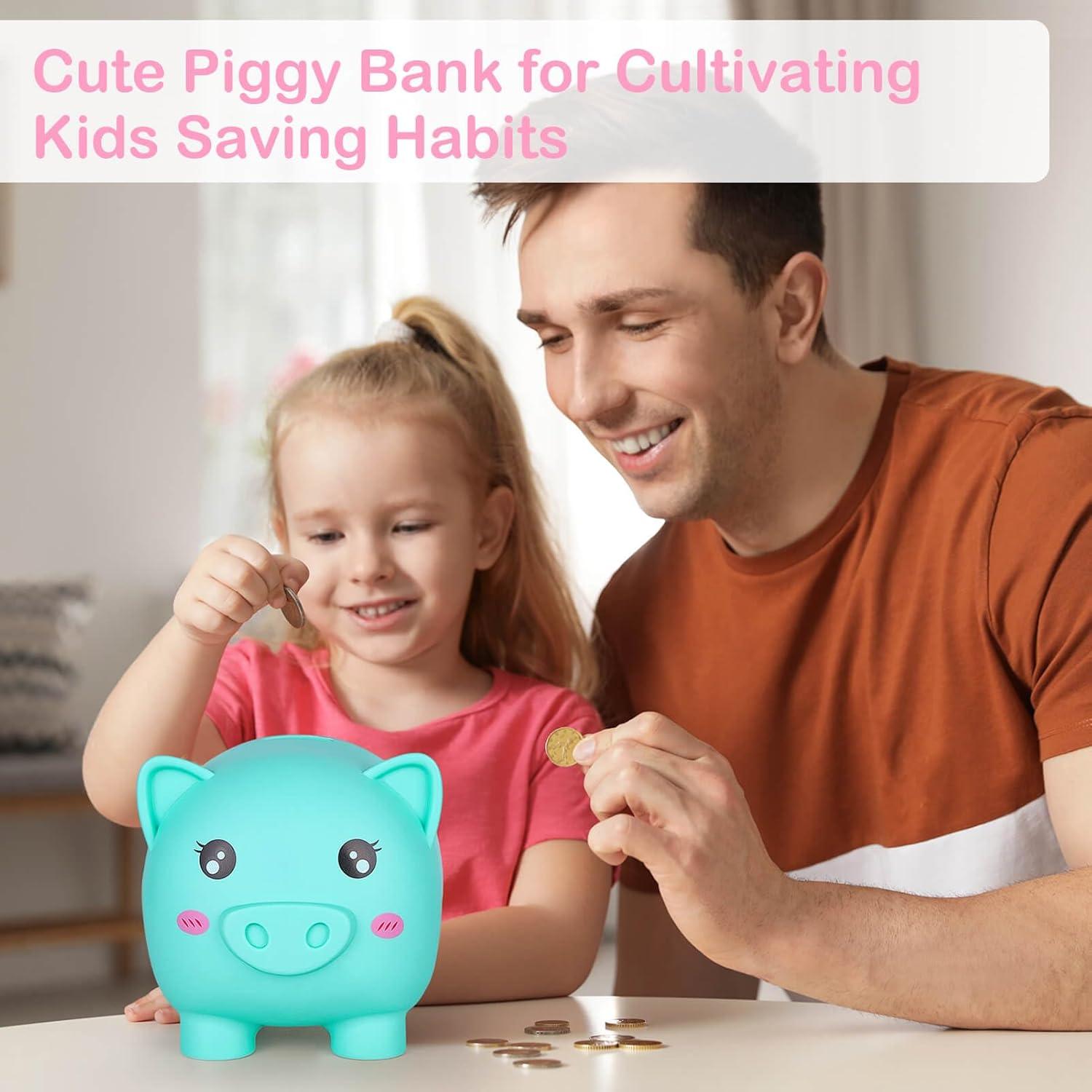 Hucha Grande DIY Unicornio Play Tailor Verde Arcoíris