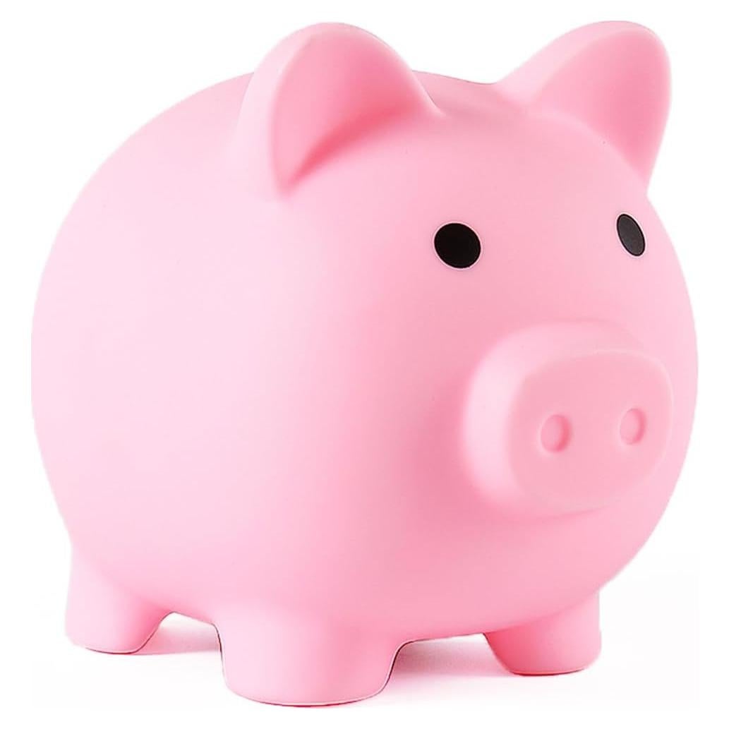 Hucha Irrompible PandaEar Rosa para Niños - Ahorra Dinero