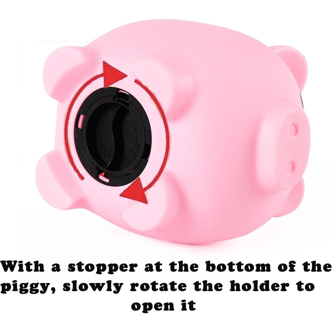 Hucha Irrompible PandaEar Rosa para Niños - Ahorra Dinero