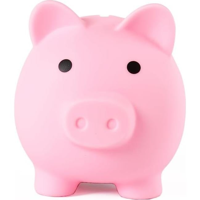 Hucha Irrompible PandaEar Rosa para Niños - Ahorra Dinero