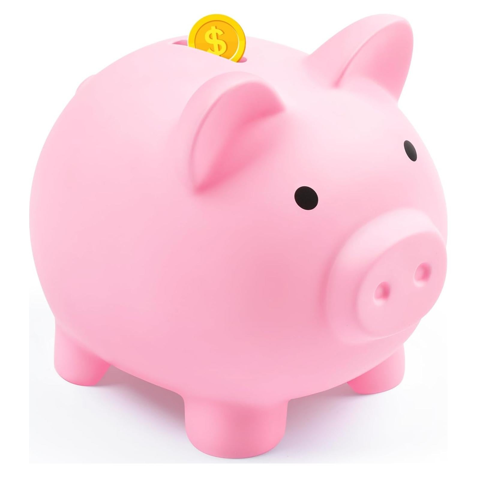 Alcancía Irrompible Vcertcpl Rosa 15x12x14cm para Ahorro