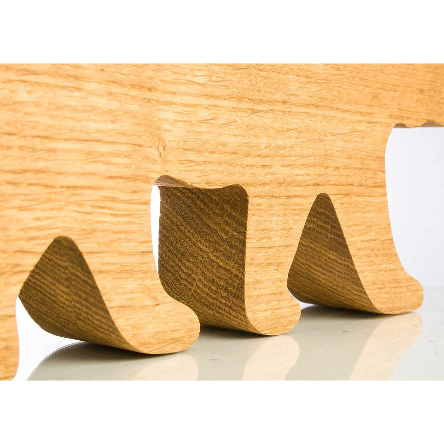 Hucha de Oso Grizzly WOODPRESENTS - Caja de Ahorro de Madera