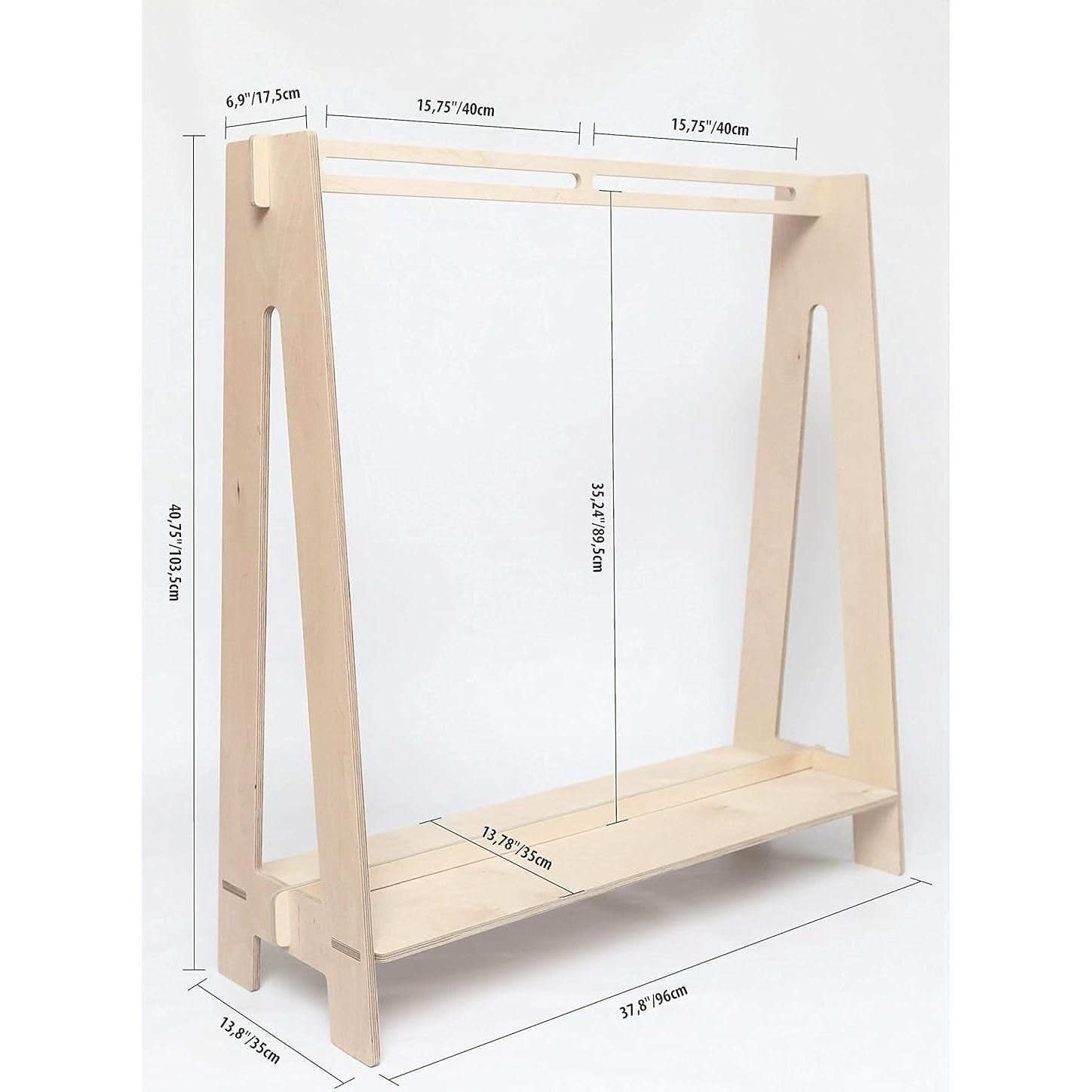 Armario Infantil Dulce Hogar De Madera Blanco 103.5 cm