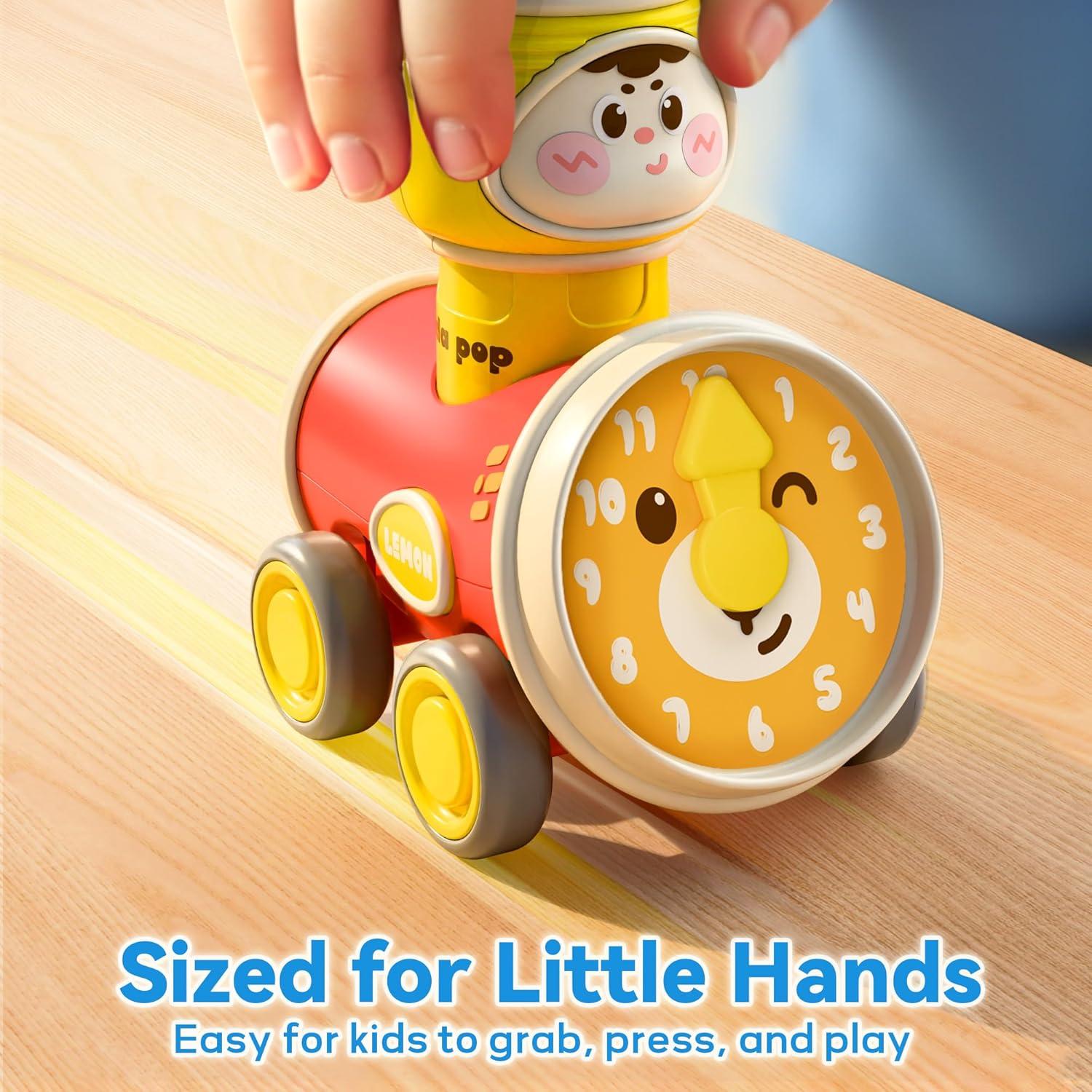 Conjunto de Juguetes de Coche iPlay, iLearn para Niños 1-3 Años