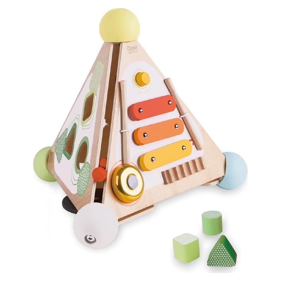 Caja de Actividades Pirámide Classic World - Juguete Montessori 1.2kg