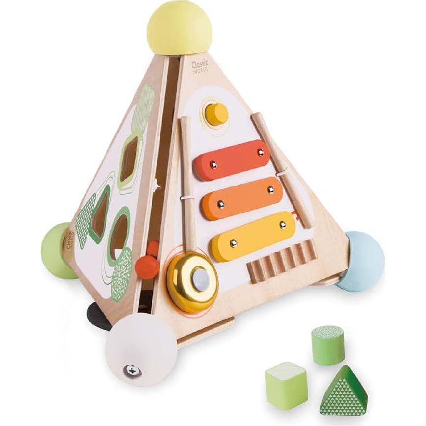 Caja de Actividades Pirámide Classic World - Juguete Montessori 1.2kg