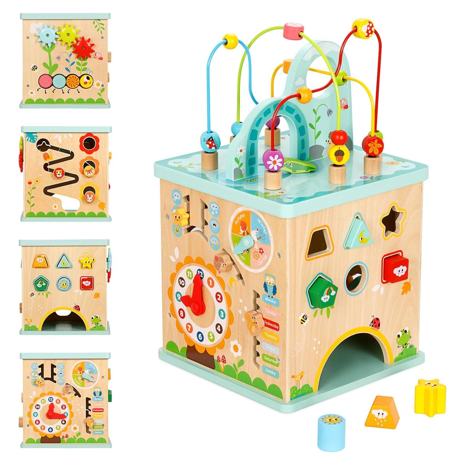 Centro de Actividades OOOK para Bebés 5 en 1 - Juguete Montessori