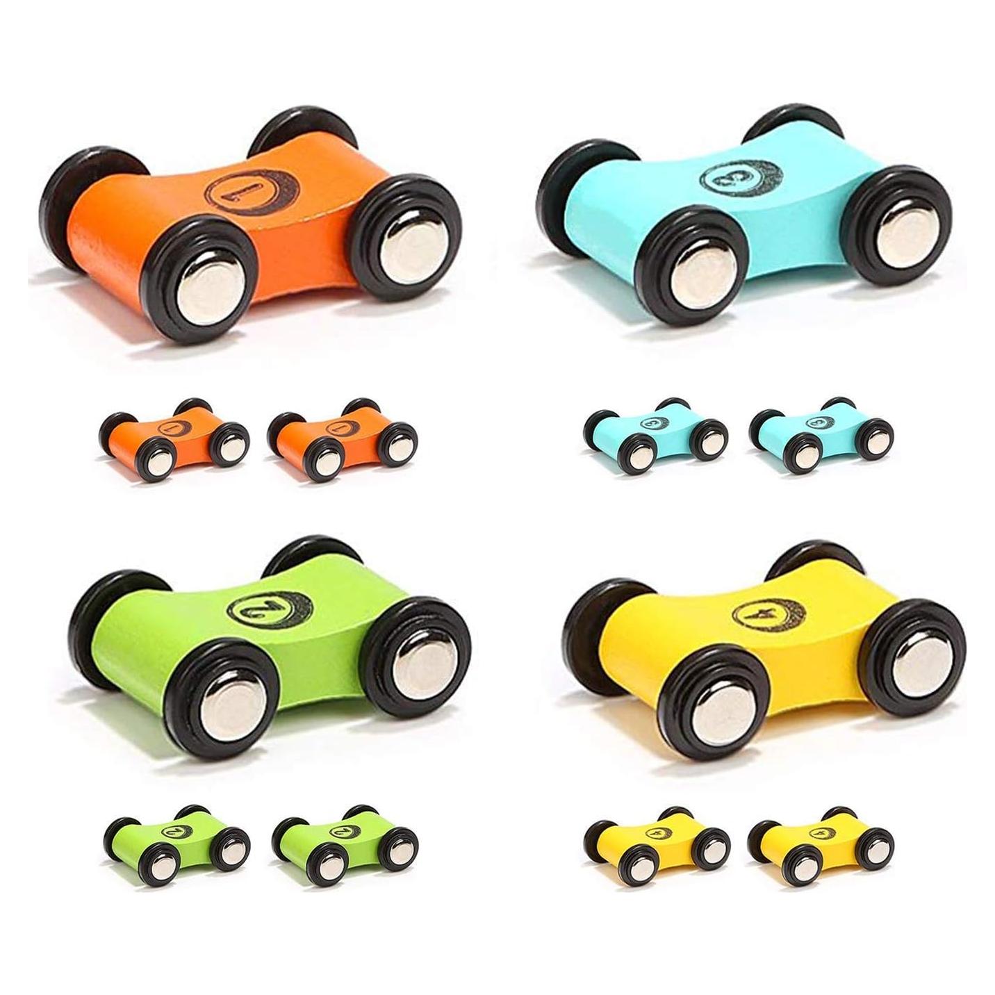 Juguete de Rampa de Carrera Top Bright con 12 Coches
