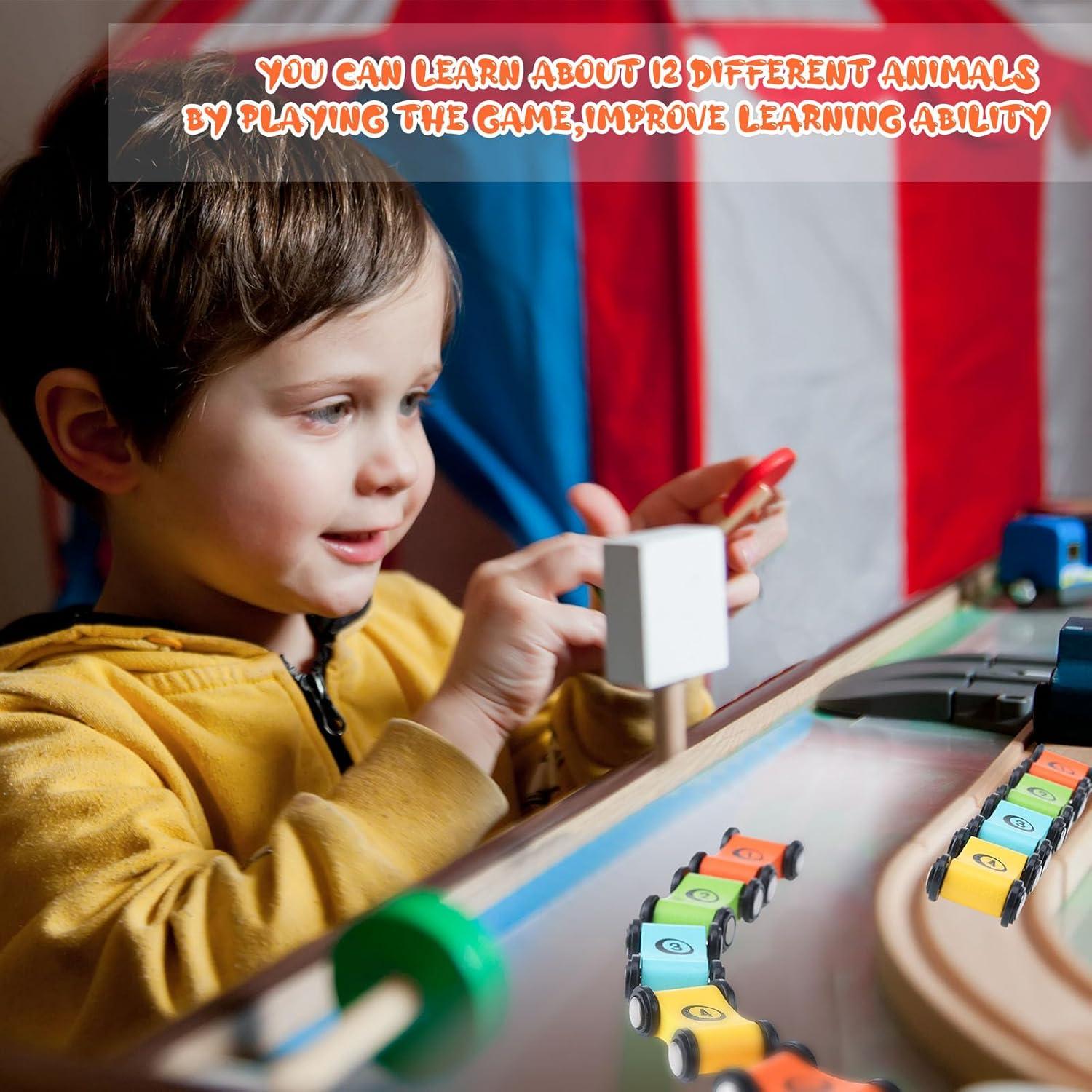 24 Coches de Madera XLSXEXCL para Rampa - Juguete Infantil