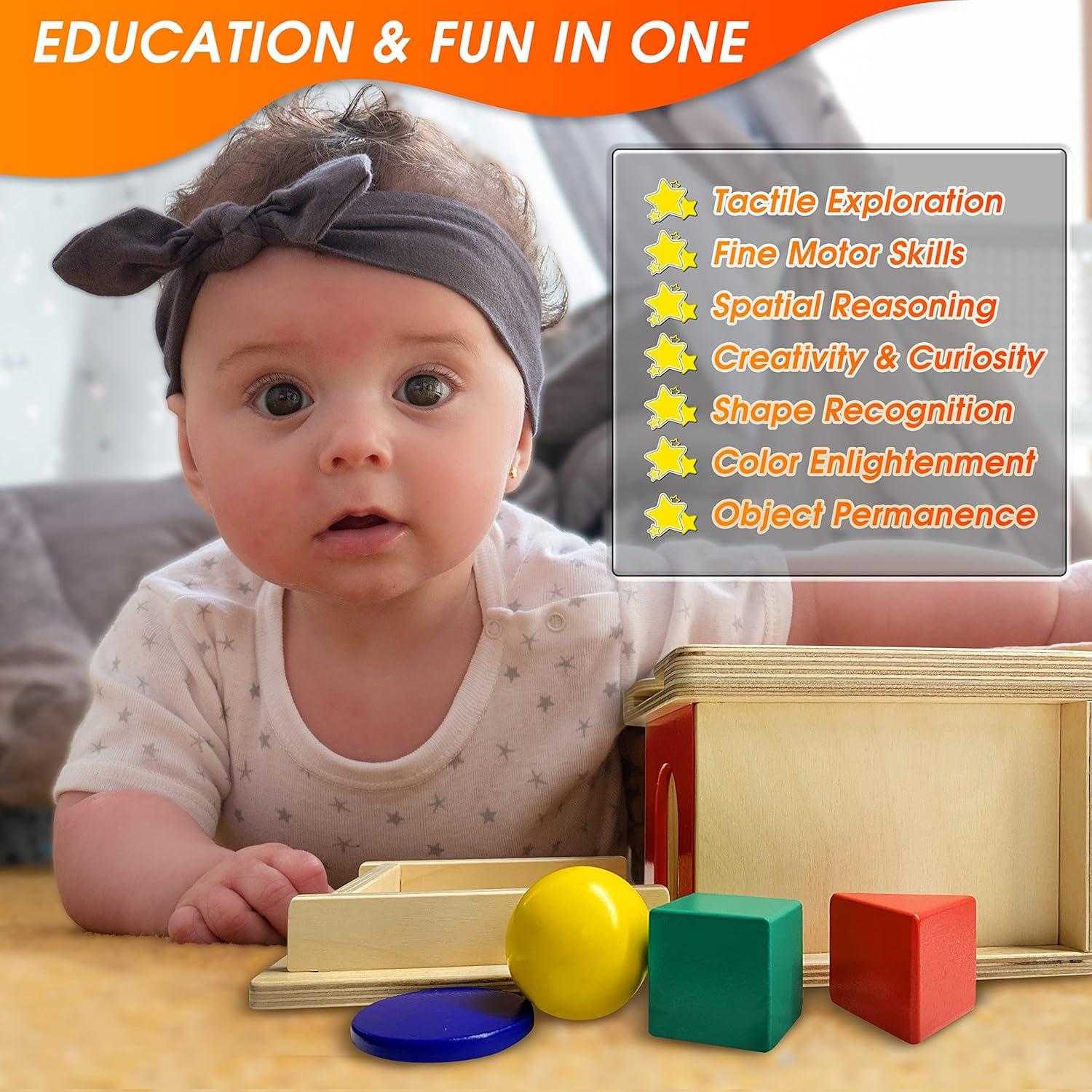 Clasificador de Formas de Madera Montessori Templeton 0.89 kg