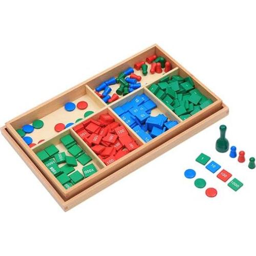 Juego de Sellos Montessori Leader Joy - Aprendizaje Matemático