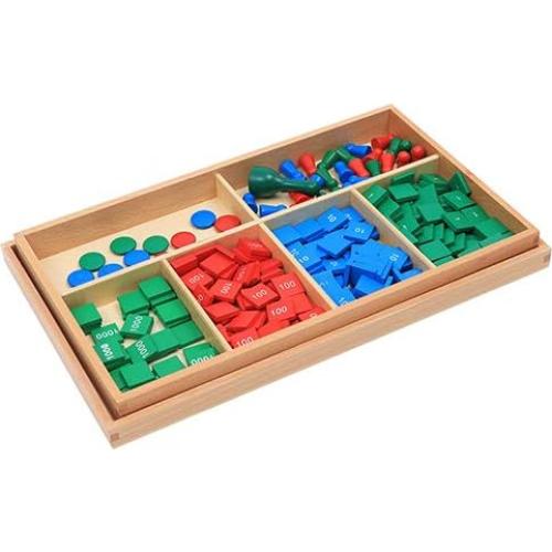 Juego de Sellos Montessori Leader Joy - Aprendizaje Matemático