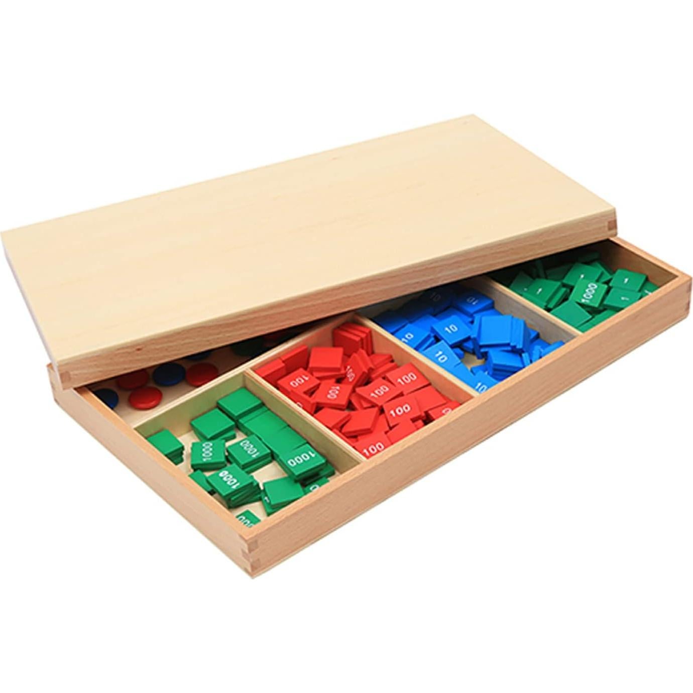 Juego de Sellos Montessori Leader Joy - Aprendizaje Matemático