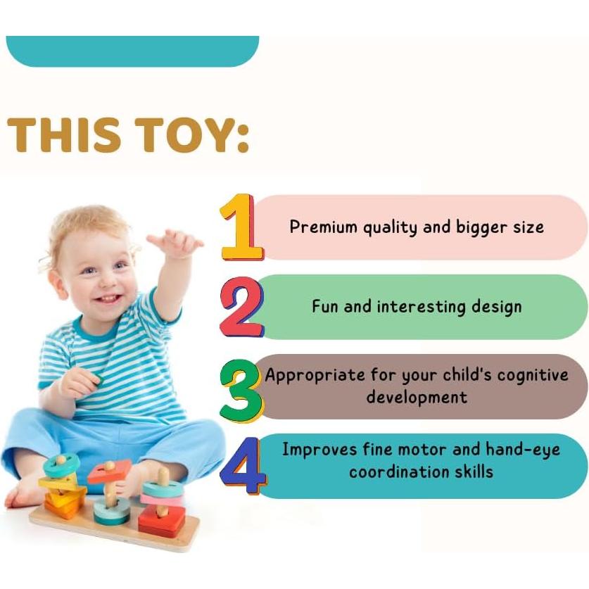 Juguete Educativo Montessori Rincón de Leticia - Clasificación de Formas y Colores