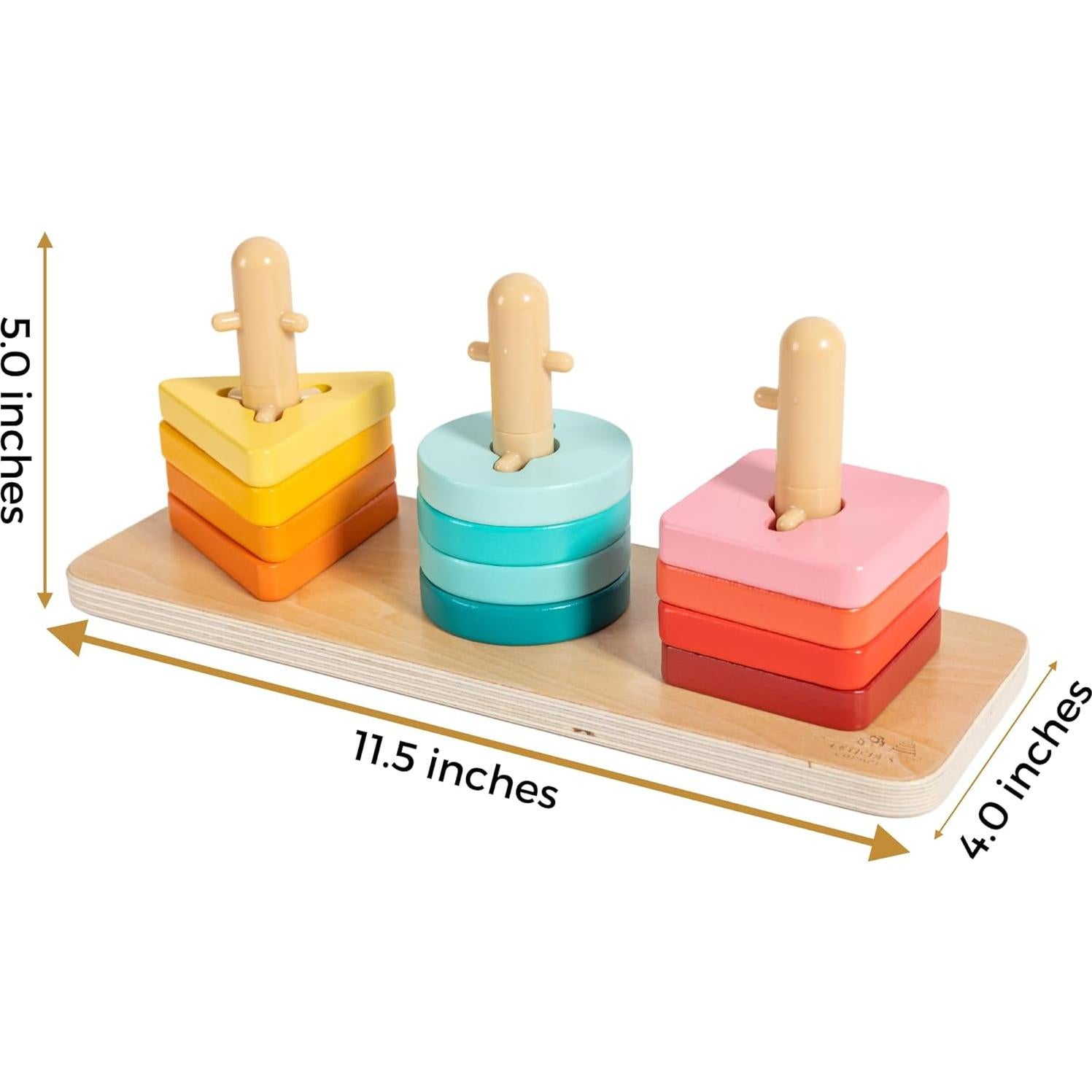 Juguete Educativo Montessori Rincón de Leticia - Clasificación de Formas y Colores