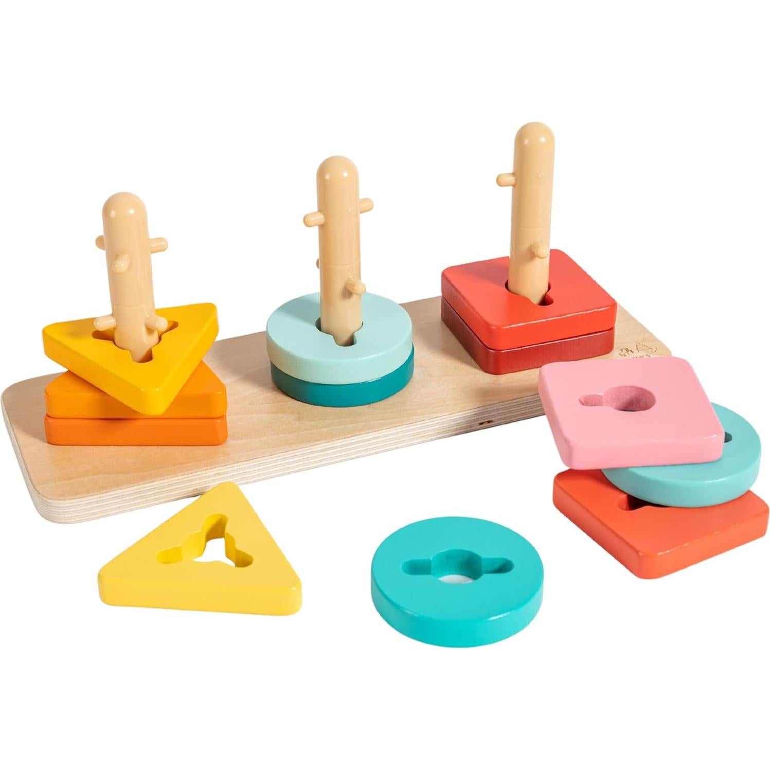 Juguete Educativo Montessori Rincón de Leticia - Clasificación de Formas y Colores