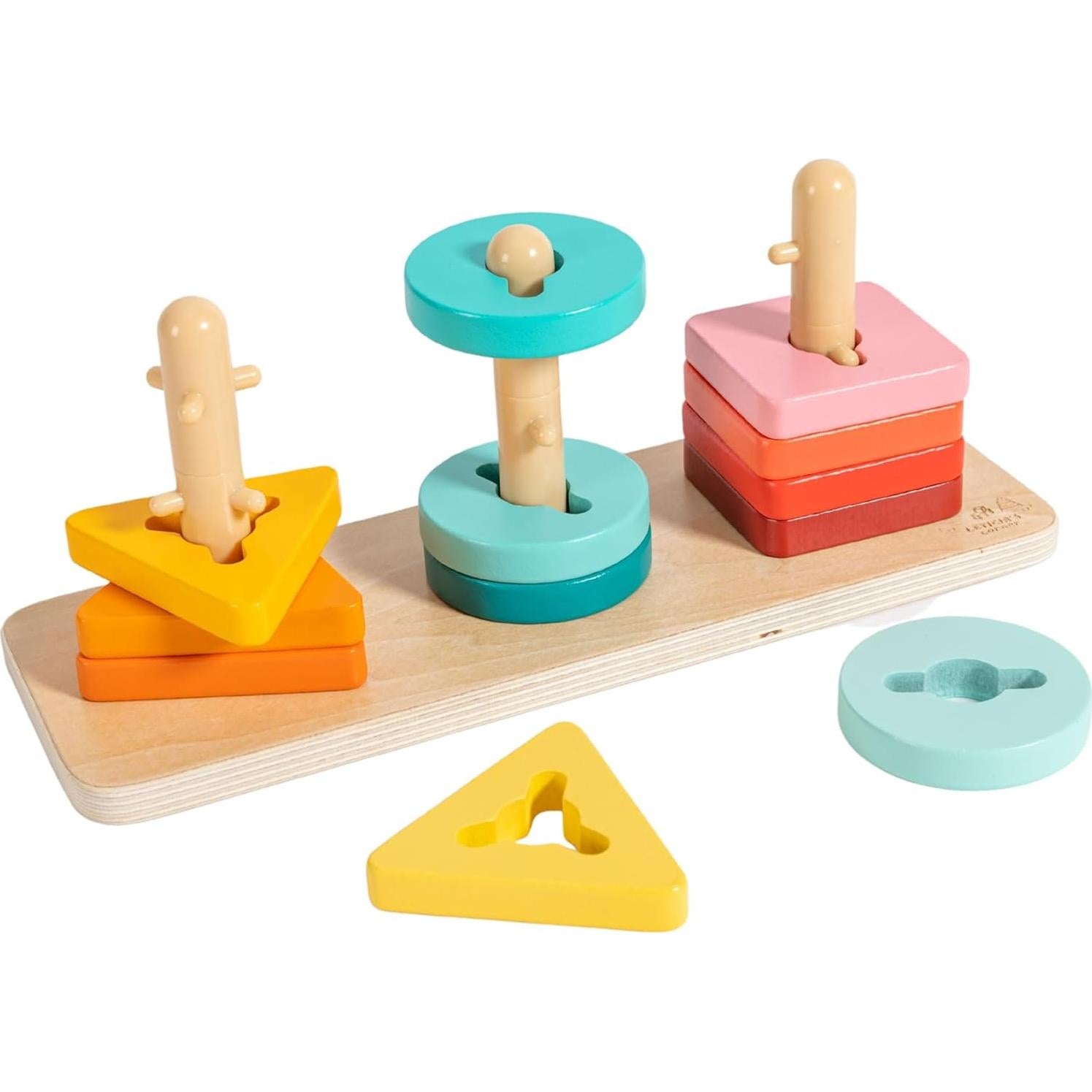 Juguete Educativo Montessori Rincón de Leticia - Clasificación de Formas y Colores